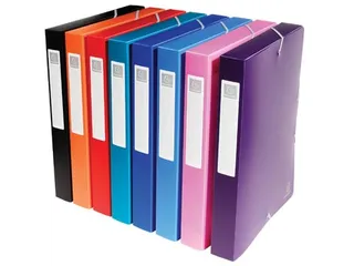 Elastobox A4 Rug Van 40mm Assorti Kleuren PP - 1