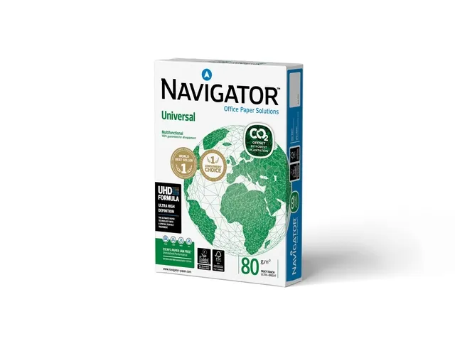 Kopieerpapier Navigator CO2 Neutraal A4 80 Gram Wit Halve Pallet