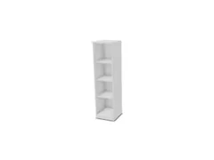 kantoorstelling,HxBxD 1545x400x445mm,Bl-wit