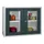 Hangkast 600x800x300mm Achterwand Glad Ral 7035 Front Ral 7016