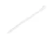 20cm Herbruikbare Kabelbinders wit nylon 100 stuks