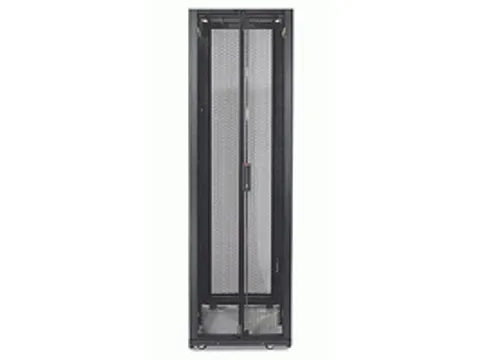 NetShelter SX 48U 600mm brede x 1070mm diepe behuizing met zijden, zwa