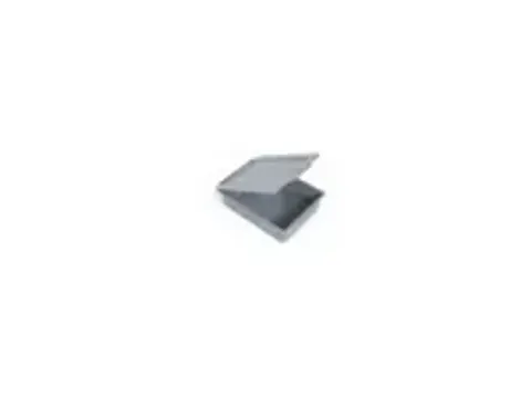 OUTLET Tray diep zonder vakverdeling met deksel grijs