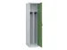 locker voor scheiding van kleding,HxBxD 1850x400x500mm,1vak