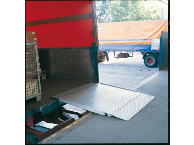 Laadbrug Aluminium Lxb 1000X1250 Draagvermogen 2500Kg