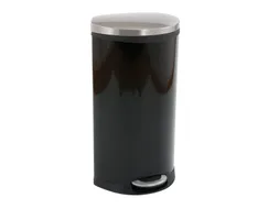 Pedaalemmer Shell Bin 30 Liter Zwart