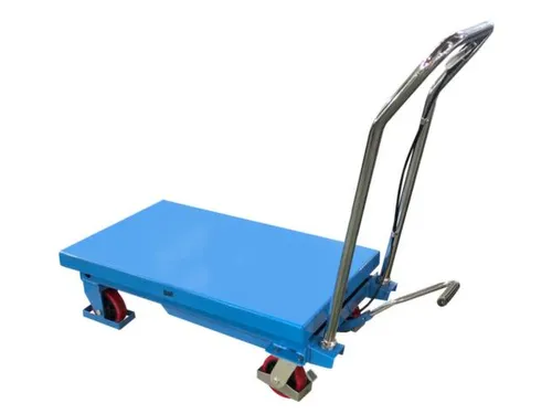 mobiele schaarheftafel,draagverm. 300kg,platform LxB 850x500mm