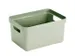 Boîte de rangement Sigma Home 25,2 x17,5x12,2cm vert clair 5L