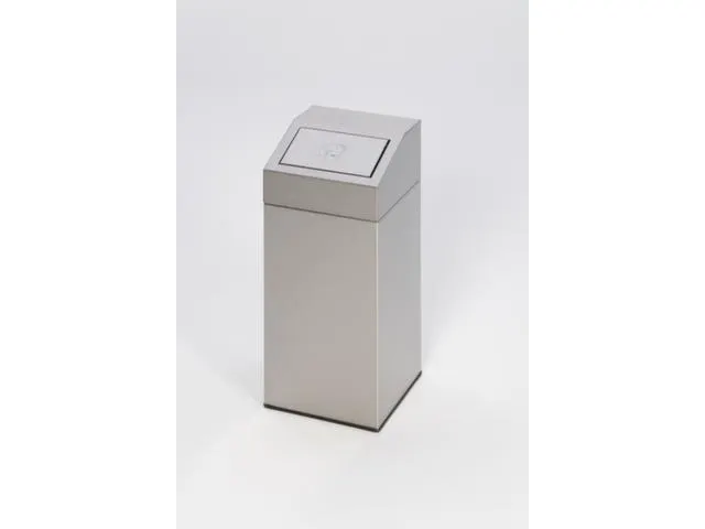 Conteneur de tri sélectif 76l HxlxP 890x380x380mm autocollant métaux