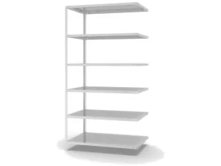magazijnstelling,aanbouwveld,HxBxD 2500x1300x800mm,vaklast 200kg - 2