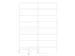 Etiketten 99,1x33,9mm wit 100 Vel A4, 1600 stuks