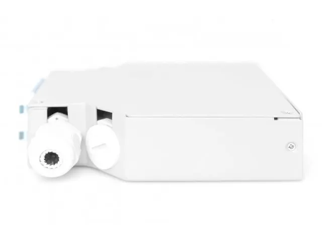 DIN-railadapter voor 6x SC/DX-koppelingen Grijs