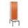 locker voor scheiding van kleding,HxBxD 2120x600x815mm,2vak