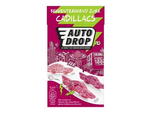 Autodrop Bekkentrekkend Zure Cadillacs pak 270gr
