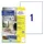 Etiket Avery Zweckform LR3478-10 210x297mm recycled Wit 10 stuks