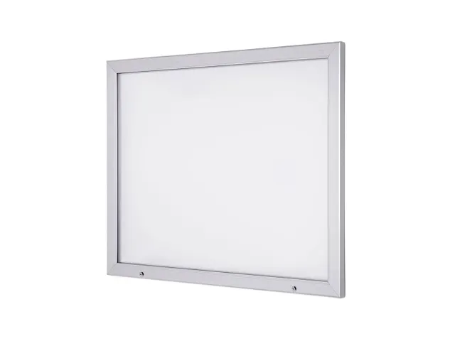 Vitrine d'affichage verrouillable Alpha Indoor/Outdoor 15xA4 argent