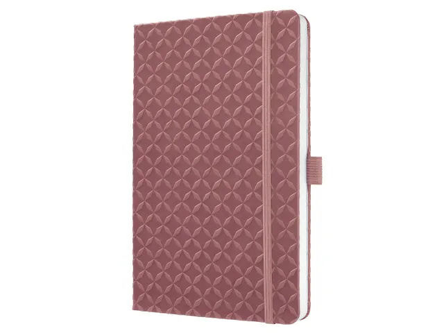 Notitieboek Jolie Flair A5 dusty red gelinieerd hardcover