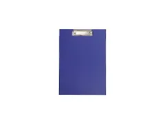 Klembord MAUL PVC folie Blauw A4 staand