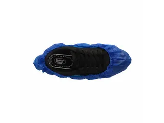 CPE schoenovertrek blauw 41x15cm 130mu 500 Stuks - 3