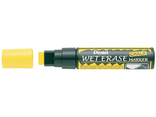 Viltstift Pentel Smw56 Wet Erase Blok 8-16mm geel