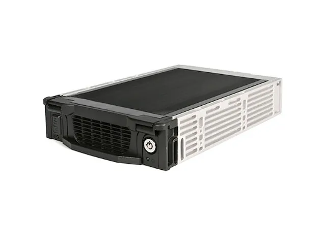 Aluminum 5,25 inch SATA Harde Schijf Mobile Rack Lade zwart