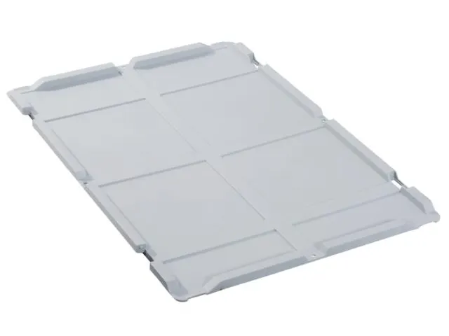 Scharnierdeksel V. Euronorm-bak L X B 600x400mm