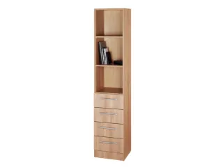 combikast,HxBxD 2004x406x420mm,3ordnerhoogte stelling,4lade(n) - 1