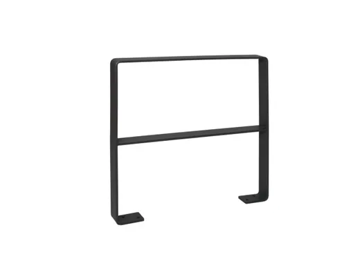 fietsbeugel,L 800mm,staal therm. verzinkt/met coating,DB703antraciet