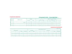 Piqûre Registre financier - texte NL - 80 pages -