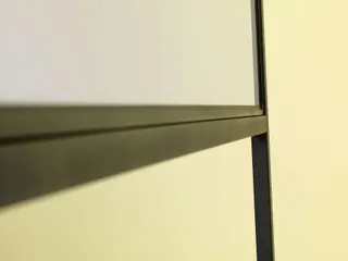 Verrijdbaar Whiteboard Workboard 120x150cm Gelakt Staal zwart profiel - 7