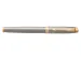 Rollerpen Parker IM Brushed metal GT Finish Fijn Zwarte inkt