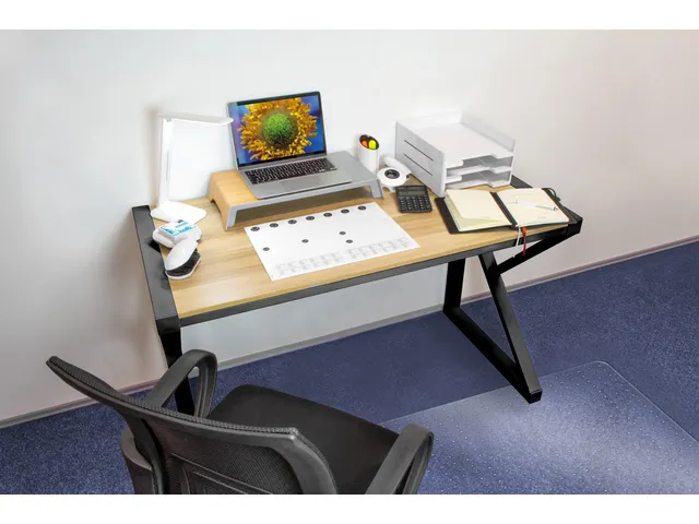 Vloermat Kangaro voor tapijt 90x120cm transparant PC