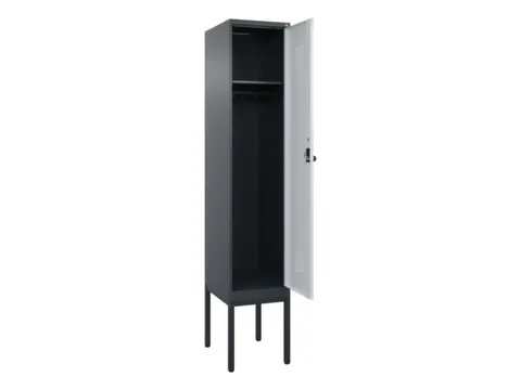locker,HxBxD 2120x400x500mm,1vak,vak B 400mm,draaigrendel