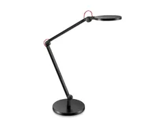 Professionele design bureaulamp CEP Giant zwart extra langearm 11W LED