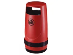 Buitenafvalbak Merlin Rood 90 Liter