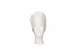 Koksmuts Grande Lux non woven viscose Wit 30cm geperf. kroon 50 stuks