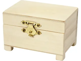 Schatkist Creativ Company 6x9x6cm hout - 2