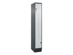 Z-garderobekast,HxBxD 1950x300x500mm,vak B 150/300mm,draaigrendel