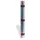 Afzetpaal Ronde Buis Ø 76Mm Uitneembaar Bodemhuls Spitse Kop Wit/rood