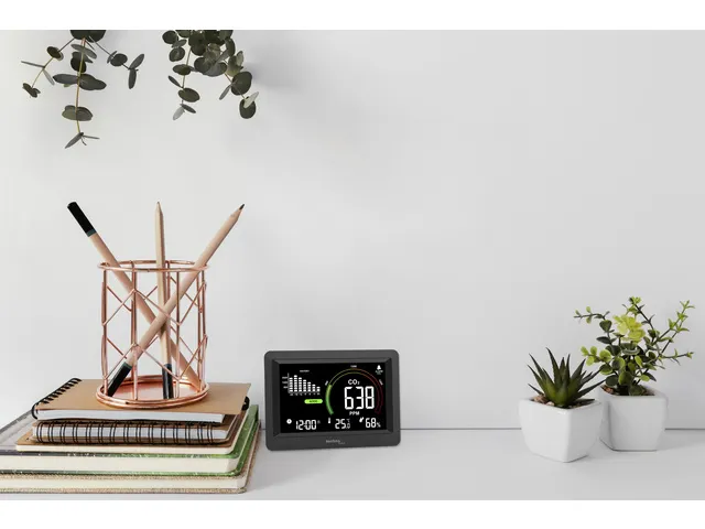 CO2-meter Technoline WL 1028 161x115x25mm zwart