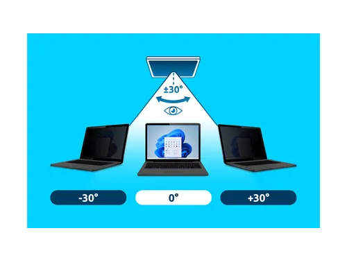 2-way Removable Privacy Screen Filter voor 15.6 inch Laptops 16:10