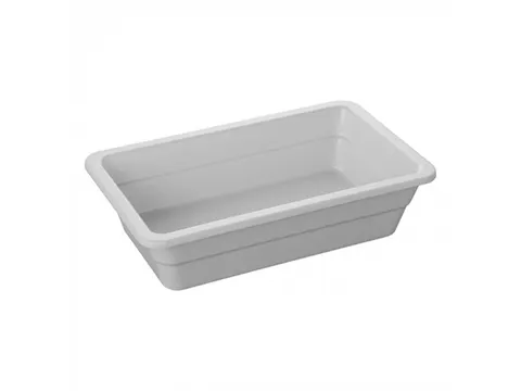 Emga Gastronorm schaal melamine Wit 1/4 GN 65mm