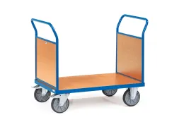 Dubbele Kopwandwagens 2522 600kg 1000x700mm Ral5007 Houten Plaat