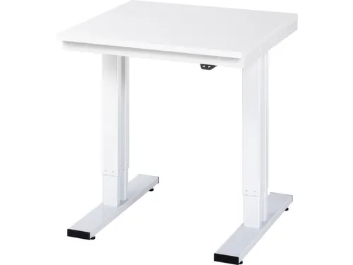 Werkbank elektrisch hoogte verstelbaar 720-1120x750x800mm wit RAL7035