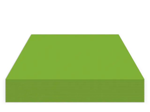 Fotokarton Kangaro 50x70cm 300gr grasgroen pak 25 vel