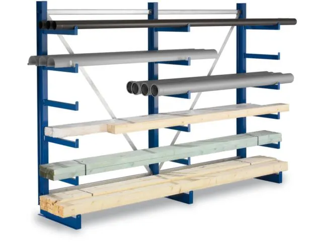 Draagarmstelling 2000x2700x630mm 6gelijk Lange Armen Incl. Poot