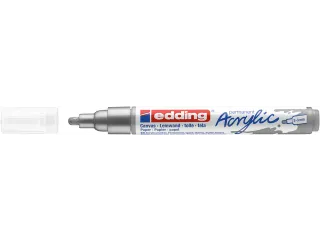 Acrylmarker edding e-5100 medium zilver - 1