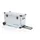 Transportkist Aluminium 99l 455x 800x 400mm 2wielen 2-delige Trekgreep