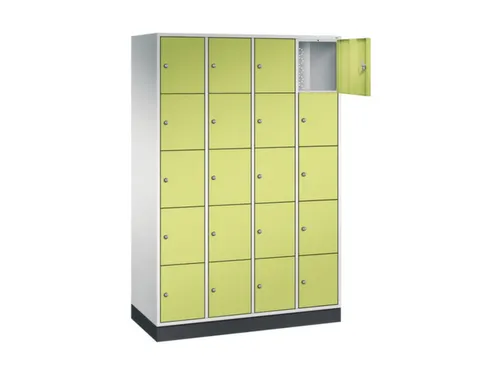 lockerkast,RAL 7035/RDS1108060,HxBxD 1950x1220x500mm,4x5vakken