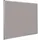 Prikbord Bulletin 120x300cm Grijs Softline Profiel 16mm